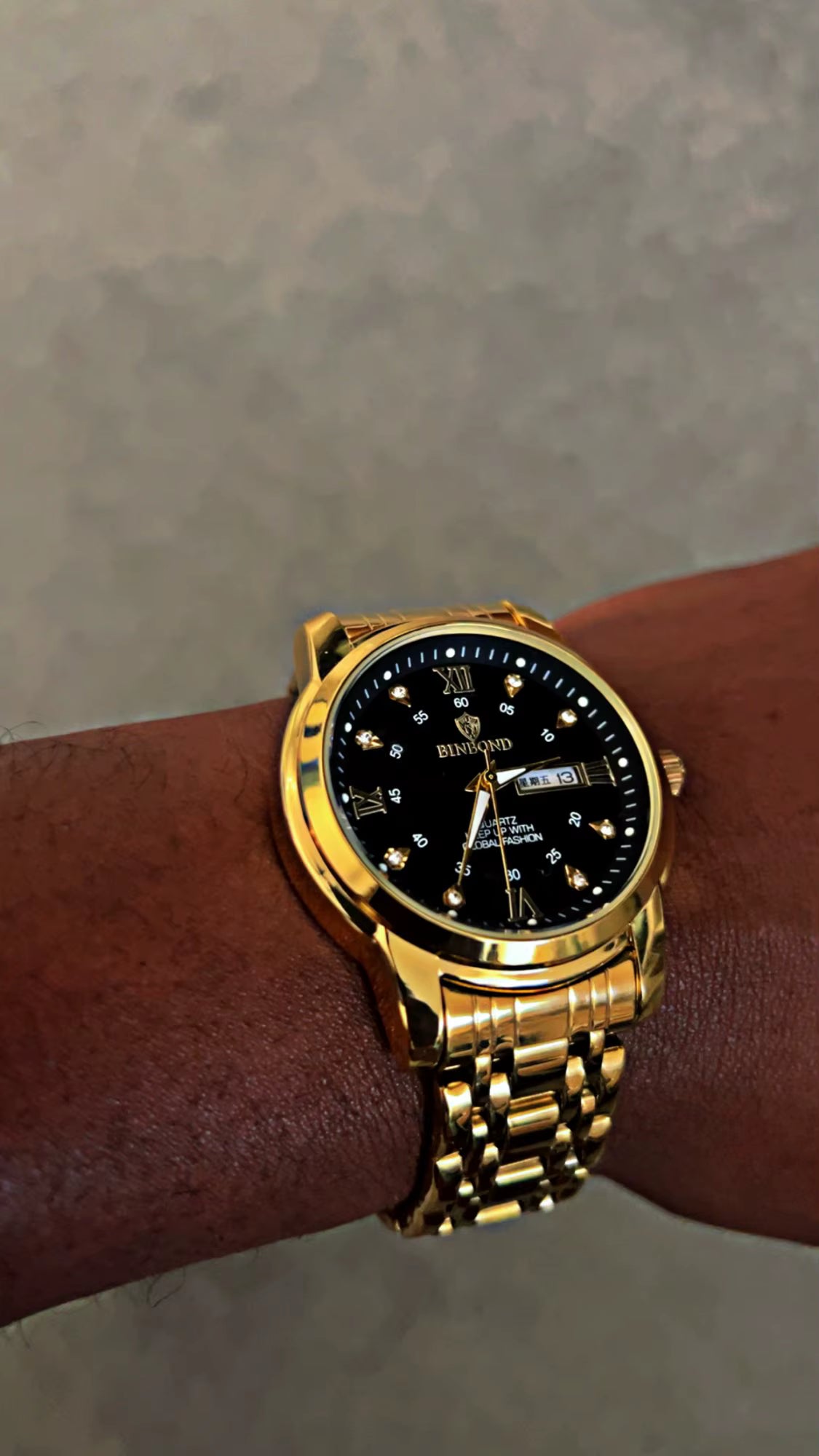 Luxury BINBOND 30ATM Diving Watch