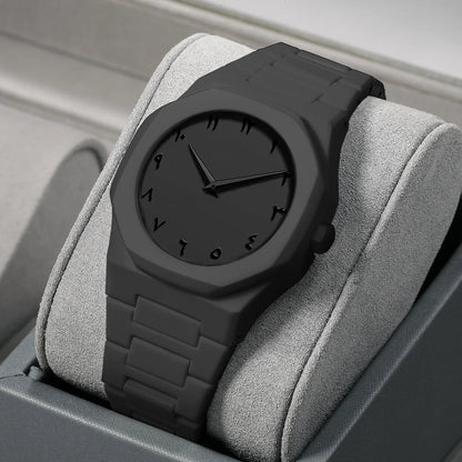 2025 New Modern Simple Creative Sports and Leisure Watch Creative Design Waterproof Quartz Movement Energy Watches Gift for Men