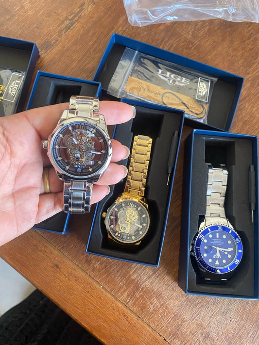 "High-End LIGE Watch for Men"